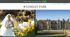 Desktop Screenshot of loseleypark.co.uk